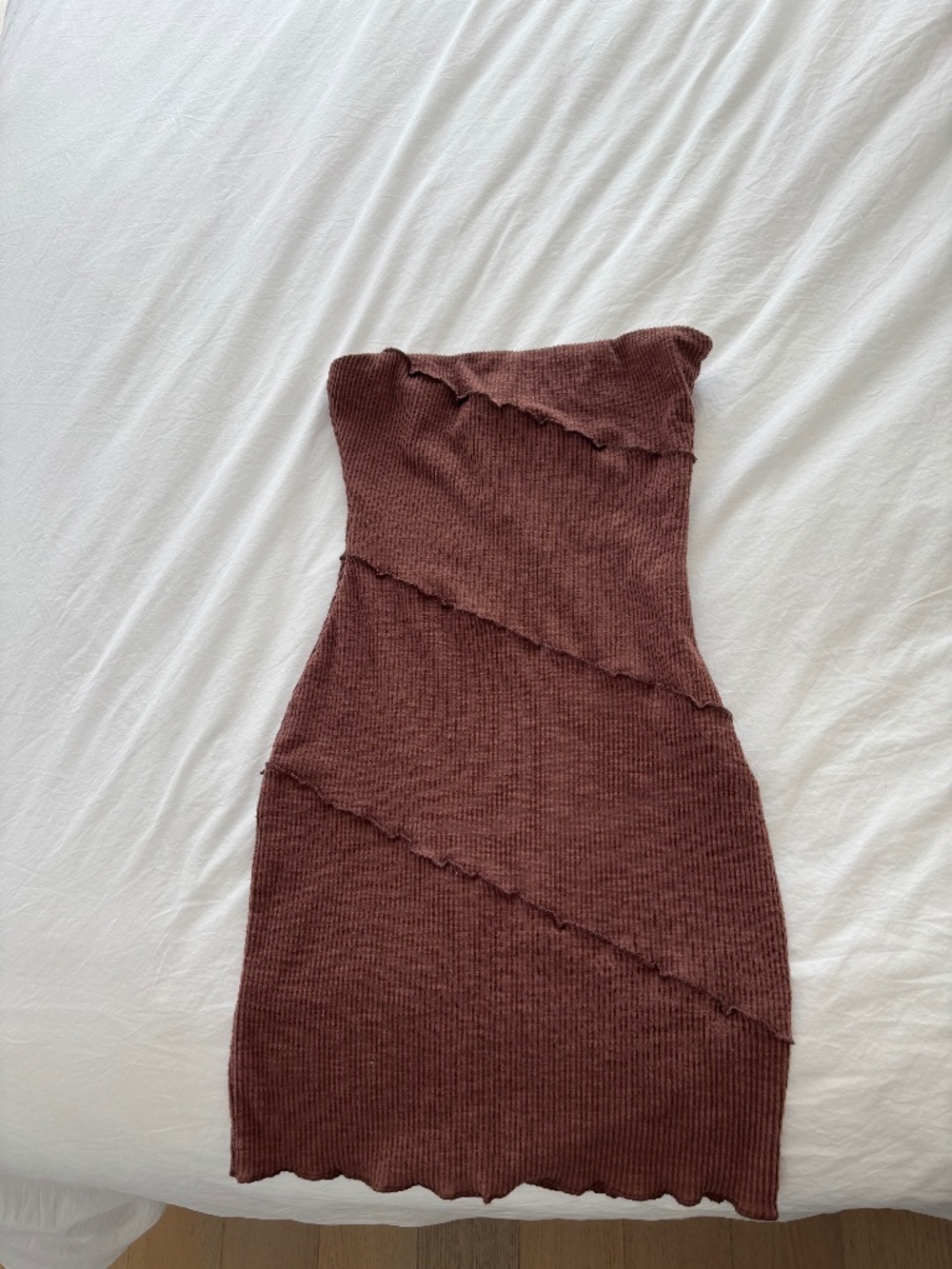 Tube top dress - princess polly
